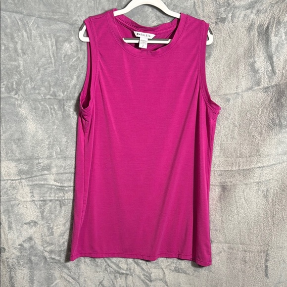 Athleta Pink Sleeveless Top women’s tank top size small - Picture 1 of 9